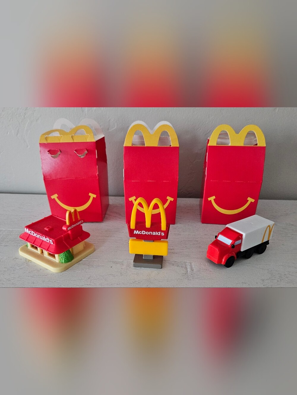 2025 McDonald's Lil McDonald's Minature Kids Happy Meal Outdoor Toys 3-Piece Set